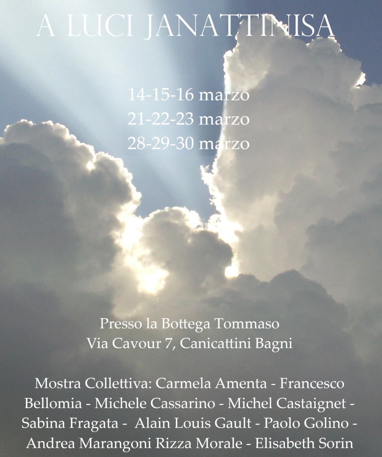 A Luci Janatinese – 04/25 – Bottega Tommaso